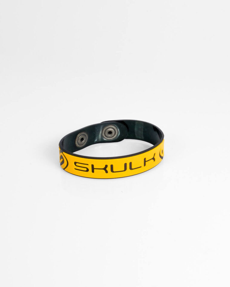 bracelet skulk - black and yellow