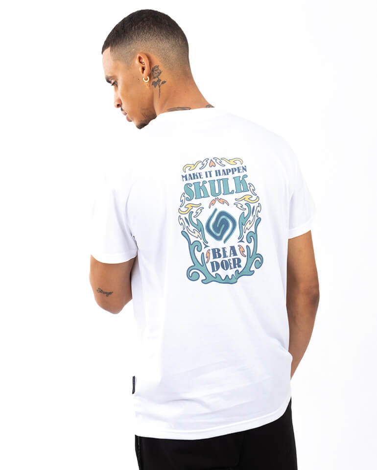 T-shirt in cotton - back view